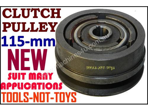 Clutch Pulley 115mm X 19mm Bore V-BELT = NEW*