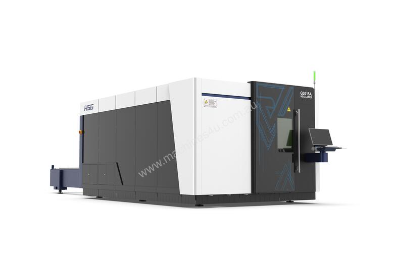 caption HSG G3015A 3kW Fiber Laser Cutting Machine