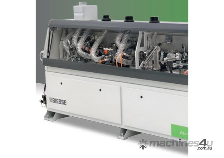 caption Biesse Akron 1100 Automatic Single-sided Edgebanding Machines