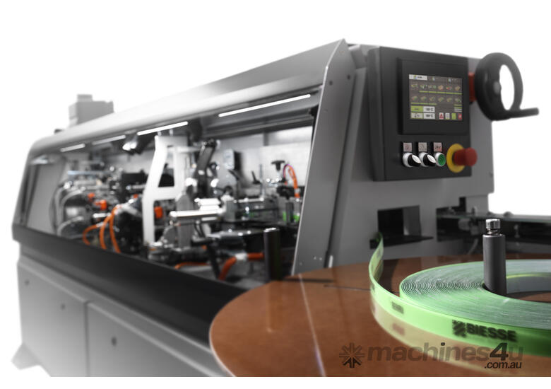caption Biesse Akron 1100 Automatic Single-sided Edgebanding Machines