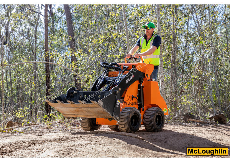 caption Australian Made Mini Loader McLoughlin Outlaw P Mini Loader Kohler Petrol 3 SPEED