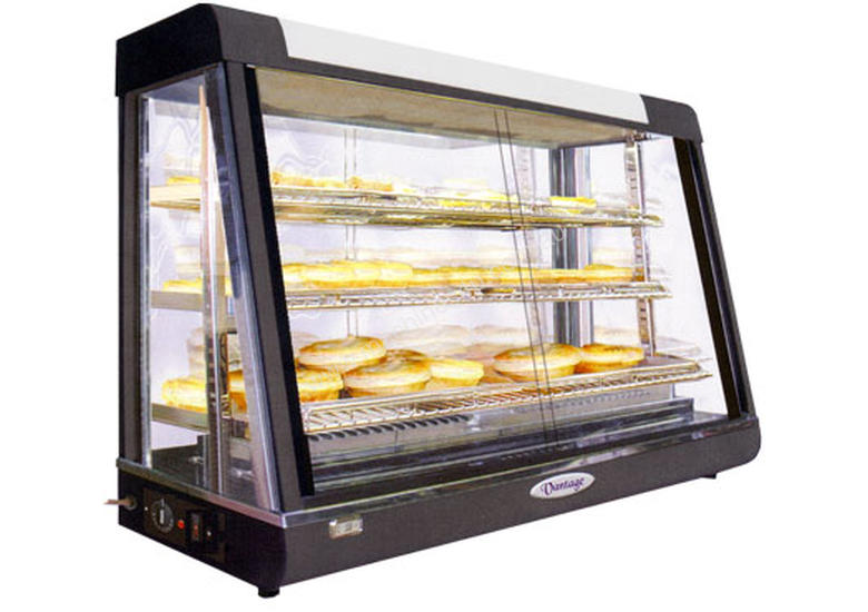 caption Pie Warmer & Hot Food Display - PW-RT/900/1