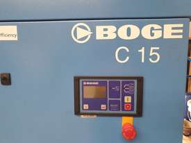 Boge C15 rotary screw air compressor - picture1' - Click to enlarge