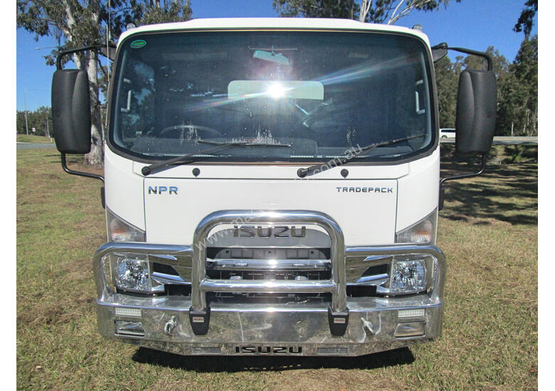 caption Isuzu NPR 45 155 Service Body Truck