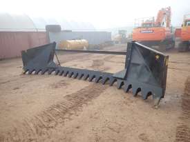 6 Metre Dozer Stick Rake - picture0' - Click to enlarge