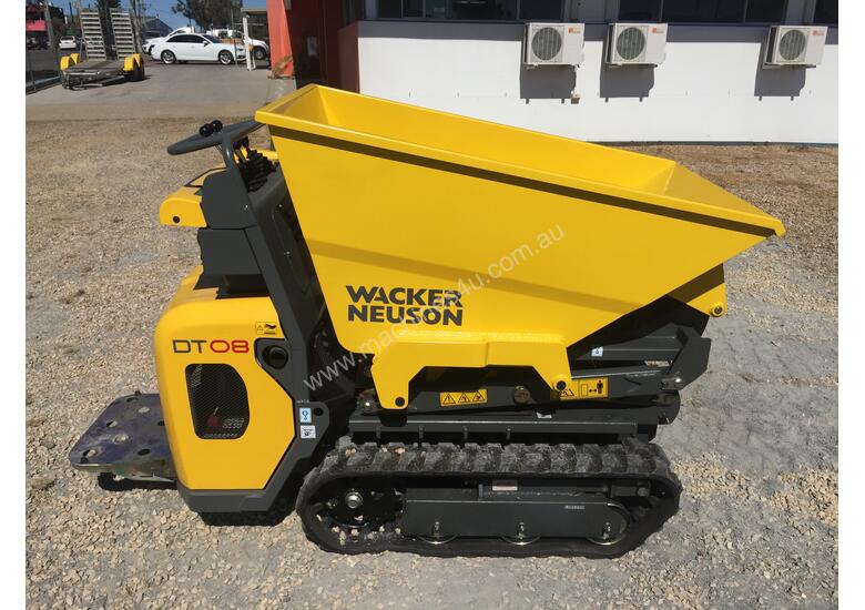 caption DT08 Diesel Tracked Dumper Wacker Neuson