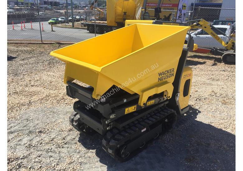 caption DT08 Diesel Tracked Dumper Wacker Neuson