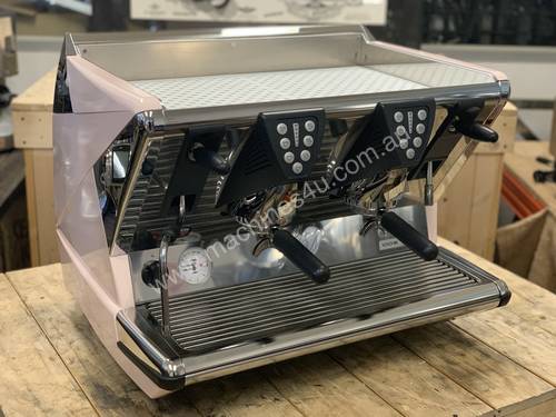 LA SAN MARCO 100E SPRINT 2 GROUP PINK ESPRESSO COFFEE MACHINE 