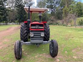 Massey Ferguson Tractor with slasher and transport box - picture2' - Click to enlarge