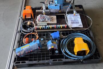 HETTICH MODULAR MULTI-BORER/ HINGE INSERTER Yr 2022. HORIZ DOWEL BORER. SCM MB51 MULTI BORER