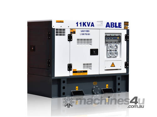 11 kVA Generator 415V - 3 Phase