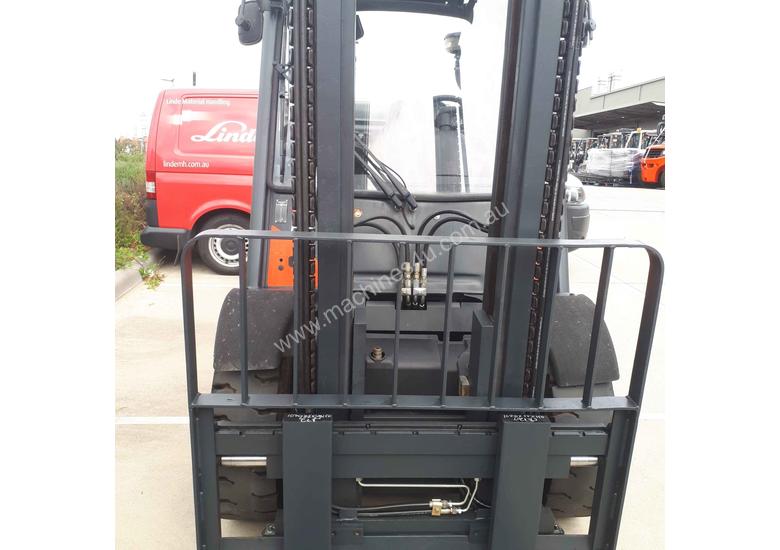 caption Used Forklift: H45T Genuine Preowned Linde 4.5t