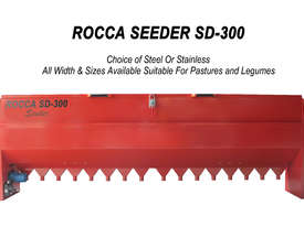 Rocca Seeder SD-300 Steel and Stainless Suitable for pastures and legumes seeder seedbox - picture0' - Click to enlarge