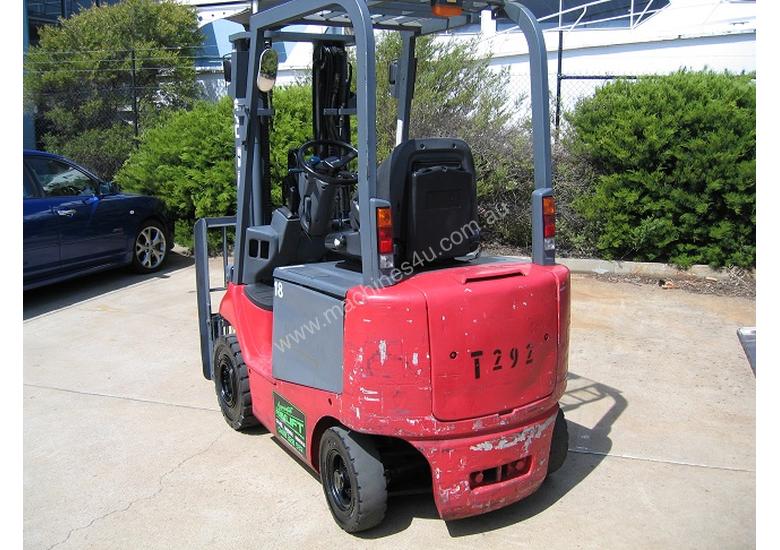 caption Nichiyu 1.8T Battery/Electric Forklift