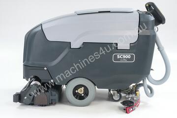 CLEANQUIP-Nilfisk SC901 Large Walk Behind Battery Scrubber Dryer