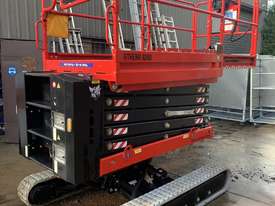 Athena 1090 EVO Bi-leveling tracked scissor lift. Work height 10m - picture0' - Click to enlarge