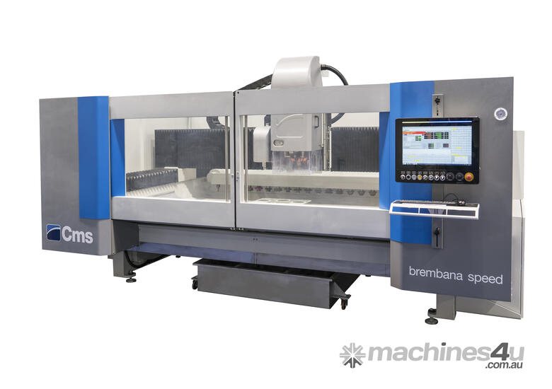caption CMS SPEED MB - RANGE of CNC Machining Centres For Complete Glass Processing