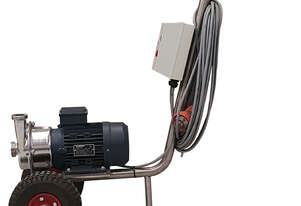 Cariba EFI 2222 Stainless Steel Trolley Wine Pump