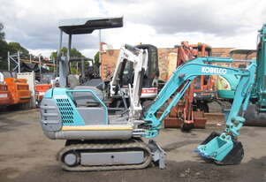 KOBELCO SK015,canopy, 1.5 tonne, wrist control