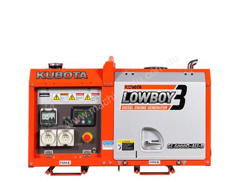 Kubota Lowboy Generator GL6000D-AU-B