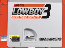 Kubota Lowboy Generator GL6000D-AU-B - picture1' - Click to enlarge
