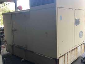 Generator FG Wilson 45kva, 3000 hours. Fuel tank base and muffler fitted in sound reduced canopy. - picture0' - Click to enlarge