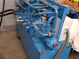 Hydraulic Press used for thermoforming and heating oven. - picture2' - Click to enlarge