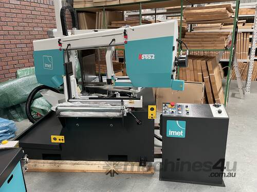 IMET (Italy) KS 652 Large Twin Column Mitre Bandsaw - 650mm wide - IN STOCK