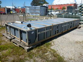 ABLUTION BLOCK WASTE TANK IN STEEL FRAME - picture0' - Click to enlarge