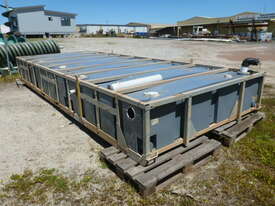 ABLUTION BLOCK WASTE TANK IN STEEL FRAME - picture2' - Click to enlarge