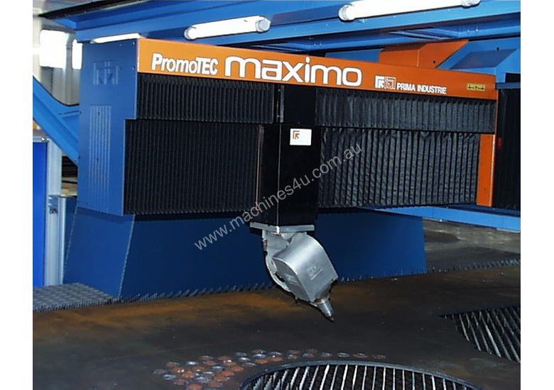 caption PRIMA INDUSTRIE MAXIMO CNC LASER FROM IMTS