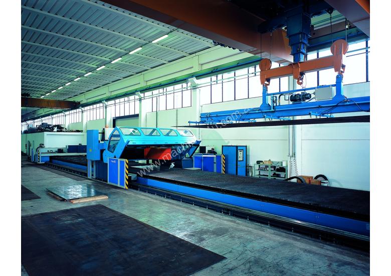 caption PRIMA INDUSTRIE MAXIMO CNC LASER FROM IMTS