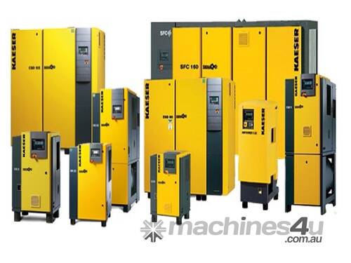 caption New Kaeser Electric Screw Compressor Range in Stock Melbourne