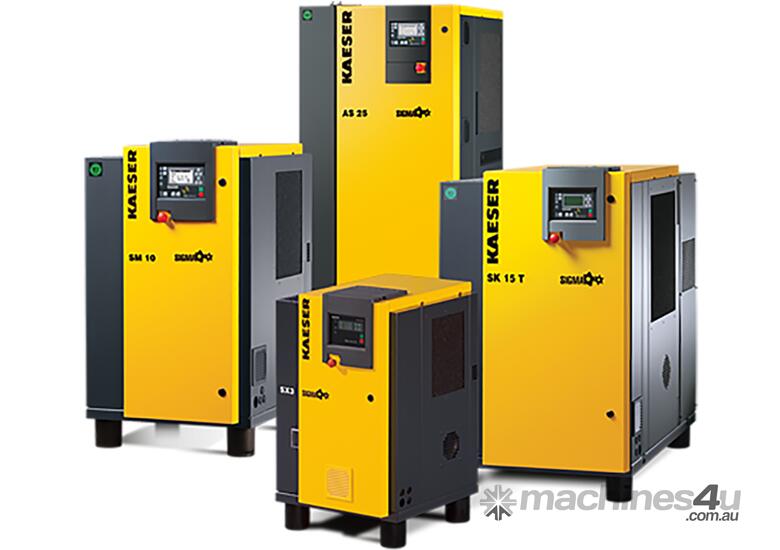 caption New Kaeser Electric Screw Compressor Range in Stock Melbourne