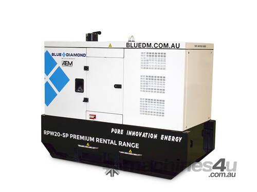 AEM Premium Rental Generator 20 KVA - RPW20SP/NC - Hire