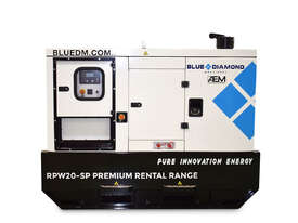 AEM Premium Rental Generator 20 KVA - RPW20SP/NC - Hire - picture1' - Click to enlarge