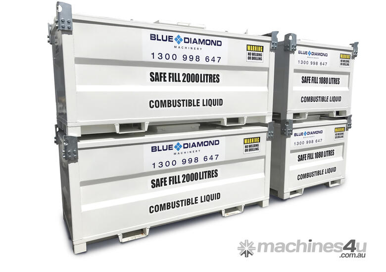 BLUE DIAMOND - Fuel Tank Cube 4150L Self Bunded Baffled