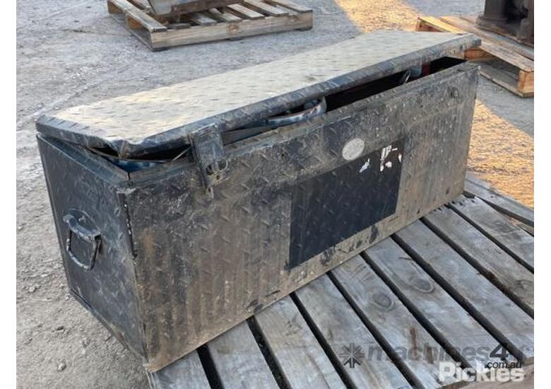 Used John Deere Steel Tool Box Containing Various John Deere Mower ...