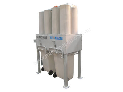 MICRONAIR EC8 pleated filters and auto cleaning