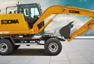 EXCAVATOR 8 TONS, Wheeled, Lift Capacity 1600Kg, Speed 28 K/hr