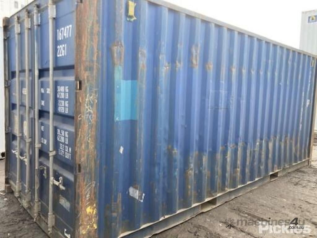Used General Purpose Container Storage Fees Of 10 Per Day Will Be