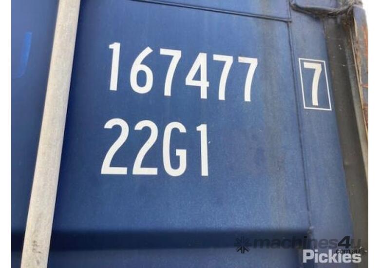 Used General Purpose Container Storage Fees Of 10 Per Day Will Be