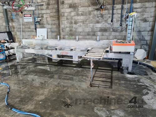 2021 MS45 Stone MITRE Saw -New hardly used set up for Stone Benchtops -2 available price is per unit