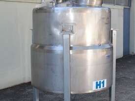 Stainless Steel Dimple Jacketed Mixing Tank. - picture0' - Click to enlarge