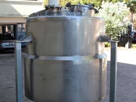 Stainless Steel Dimple Jacketed Mixing Tank. - picture1' - Click to enlarge