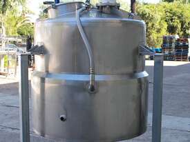 Stainless Steel Dimple Jacketed Mixing Tank. - picture2' - Click to enlarge