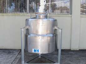 Stainless Steel Dimple Jacketed Mixing Tank. - picture14' - Click to enlarge