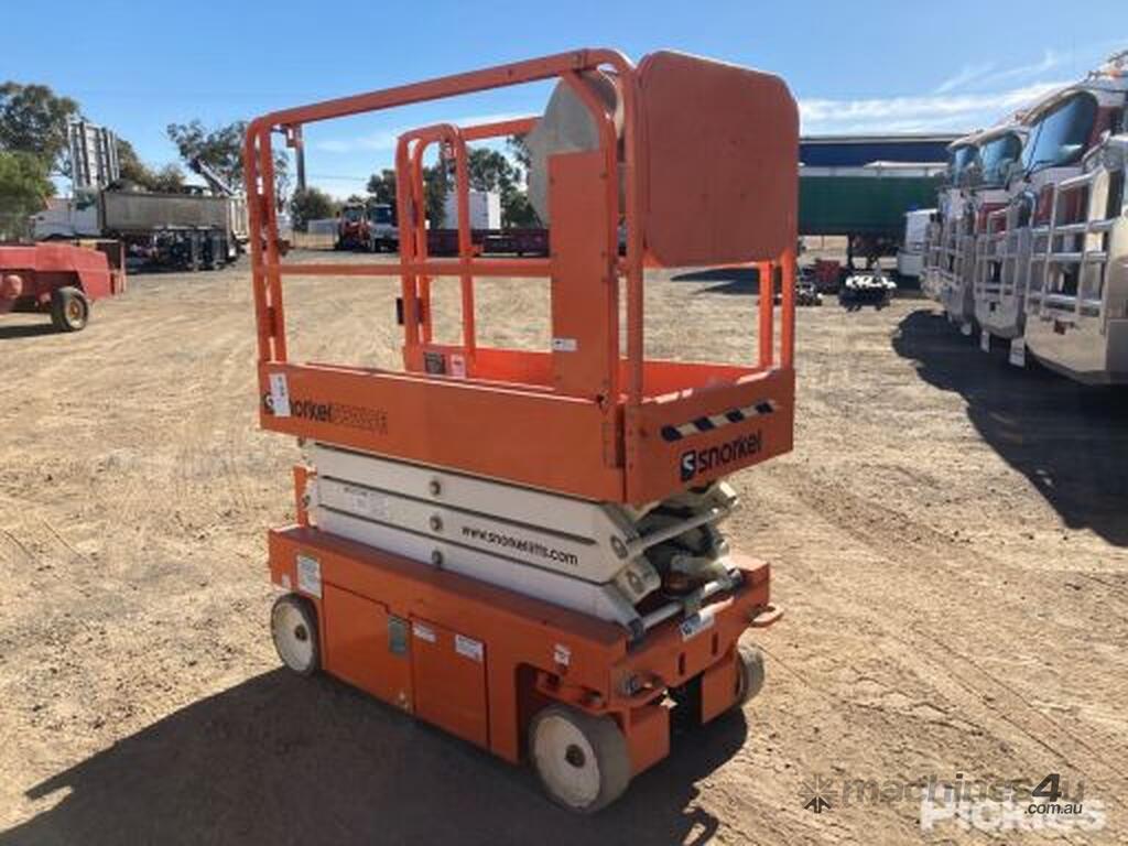 Used 2018 Snorkel S3219E Electric Scissor Lift 148 Hours Serial No