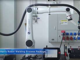 HANS Welding Robot Cobot Integrated Megmeet Watercooled With Cleaning Station - picture0' - Click to enlarge