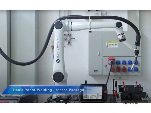 HANS Welding Robot Cobot Integrated Megmeet Watercooled With Cleaning Station